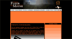 Desktop Screenshot of chateaufleurlamothe.fr