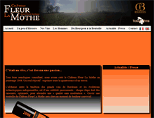 Tablet Screenshot of chateaufleurlamothe.fr